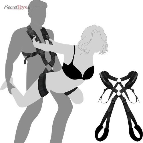 Adjustable BDSM Sex Swing Toy for Couples with Soft Straps