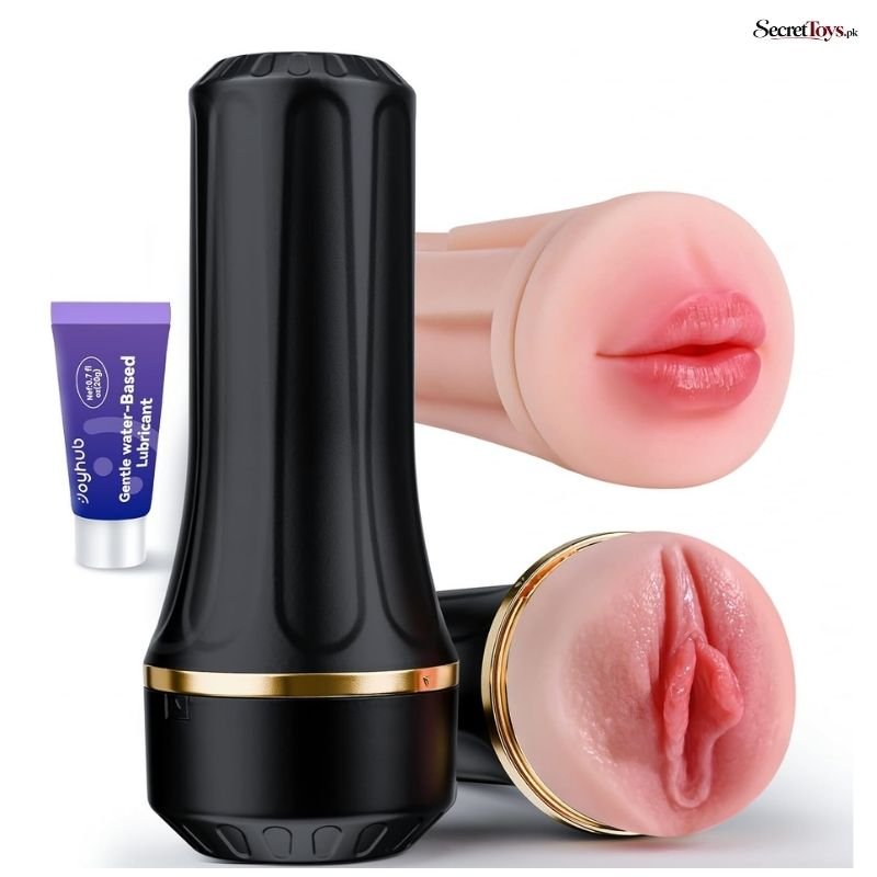 7.5 Inch Dual Sleeve Male Masturbator