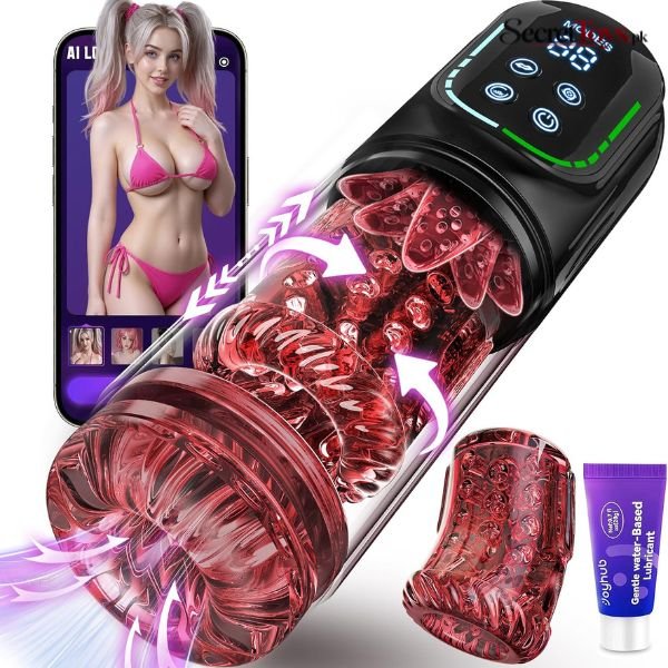 Powered Male Masturbator and Penis Pump with 7 Modes