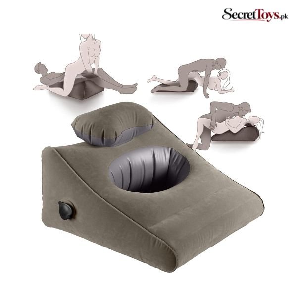 Inflatable Triangle Sex Pillow for Couples