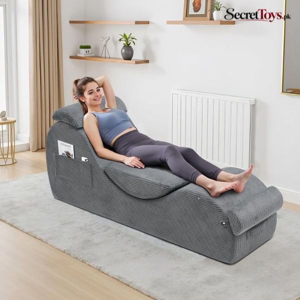Ergonomic Yoga Chair with Ottoman and sex Sofa
