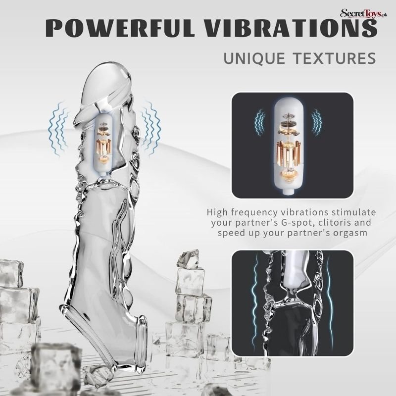 8.6 Inch Realistic Male Enhancement Sleeve Extender for Men thumbnail 3