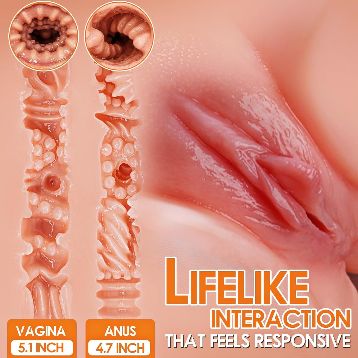 Buy Realistic Life Size Sex Doll Torso for Men thumbnail 3