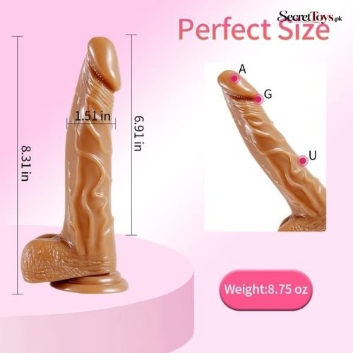Realistic Strap On Dildo with Adjustable Harness thumbnail 3