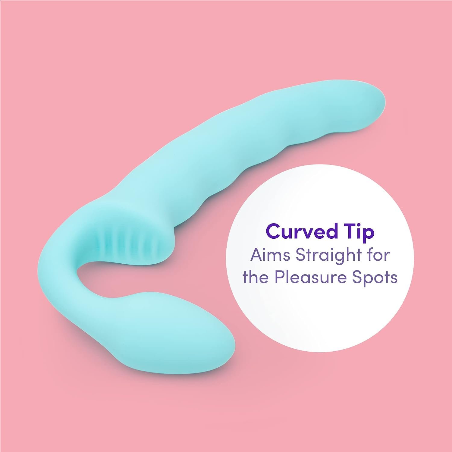 Wave Rider 6 Inch Strapless Strap On Dildo Toy thumbnail 3