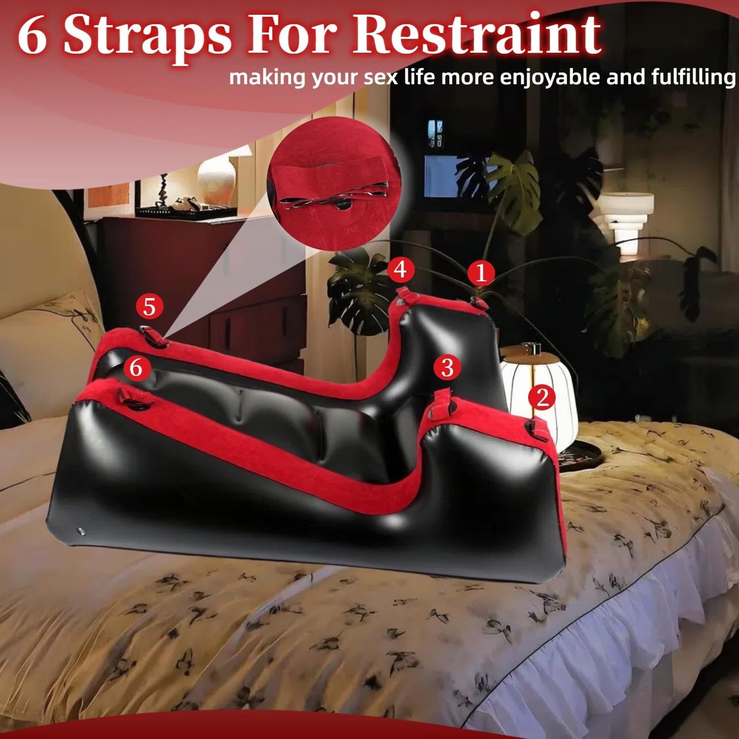 Inflatable Sex Sofa Chair with Electric Air Pump thumbnail 2