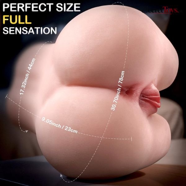10.5LB Dual Channel Male Masturbator Doll thumbnail 2