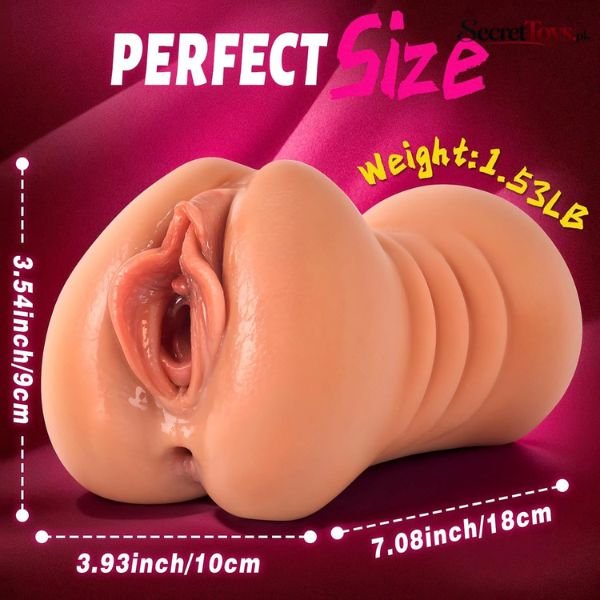 7 Inch Realistic TPE Male Masturbator thumbnail 2
