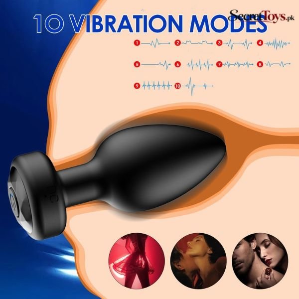 Remote Controlled Vibrating Anal Plug Kit thumbnail 3