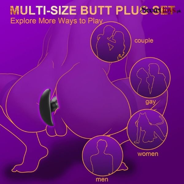 4 Piece Silicone Anal Plug Training Kit thumbnail 3