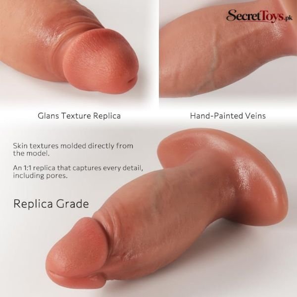 5.4 Inch Realistic Silicone Anal Plug thumbnail 3