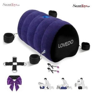 8 Pcs BDSM Sex Pillow and Bondage Cushion with Cuffs