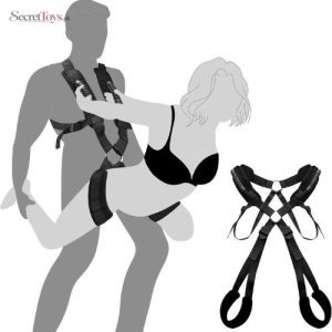Adjustable BDSM Sex Swing Toy for Couples with Soft Straps