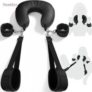 BDSM Bondage Restraint Set for Couples with Adjustable Handcuffs
