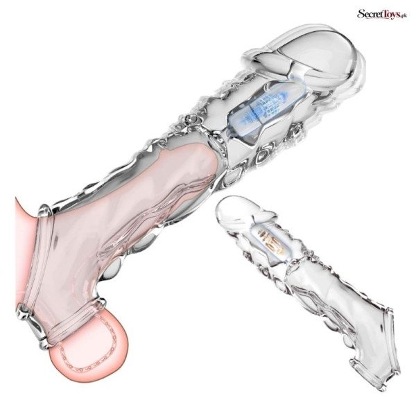 8.6 Inch Realistic Male Enhancement Sleeve Extender for Men