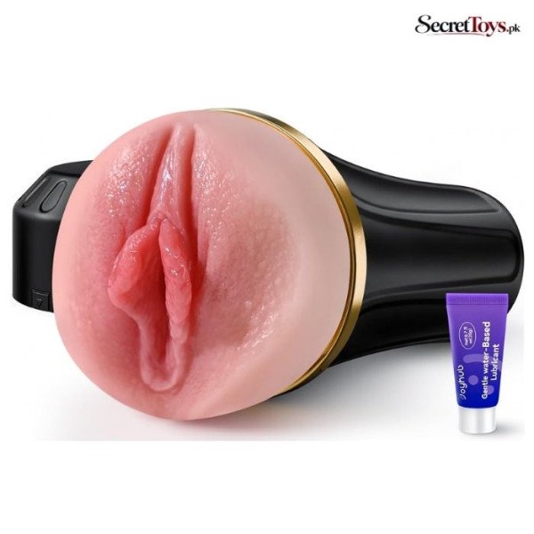 8 Inch Pocket Pussy Male Masturbator Soft TPE