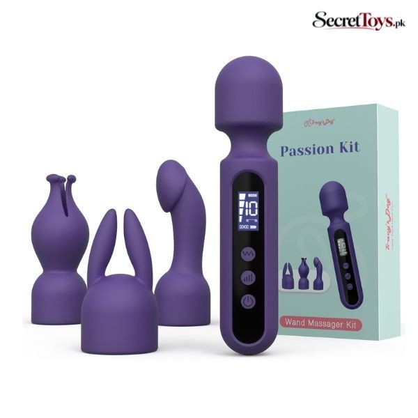 Buy Wand Vibrator Kit with 10 Vibration Modes