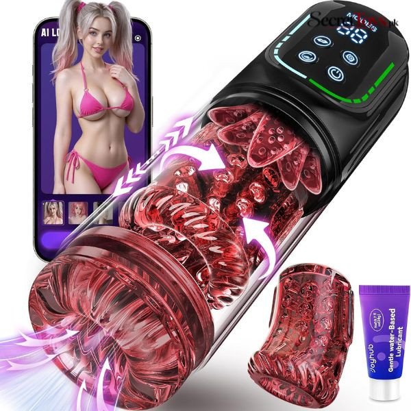 Powered Male Masturbator and Penis Pump with 7 Modes