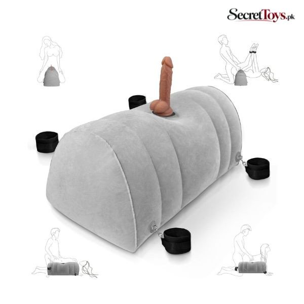 Inflatable Sex Pillow Chair and Swing with BDSM Kit