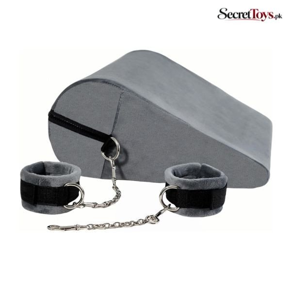 Inflatable Sex Pillow Cushion with Bondage Handcuffs