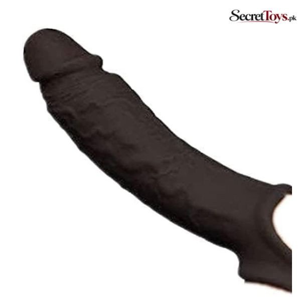 8 Inch Double Open Penis Sleeve Extender